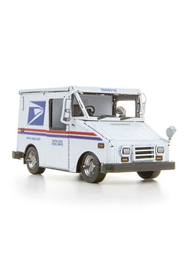 Fascinations Usps Llv Mail Truck 3D Metal Model Kit