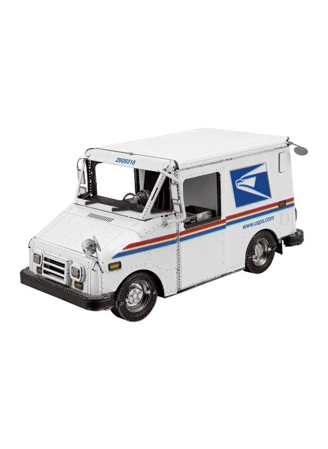 Fascinations Usps Llv Mail Truck 3D Metal Model Kit