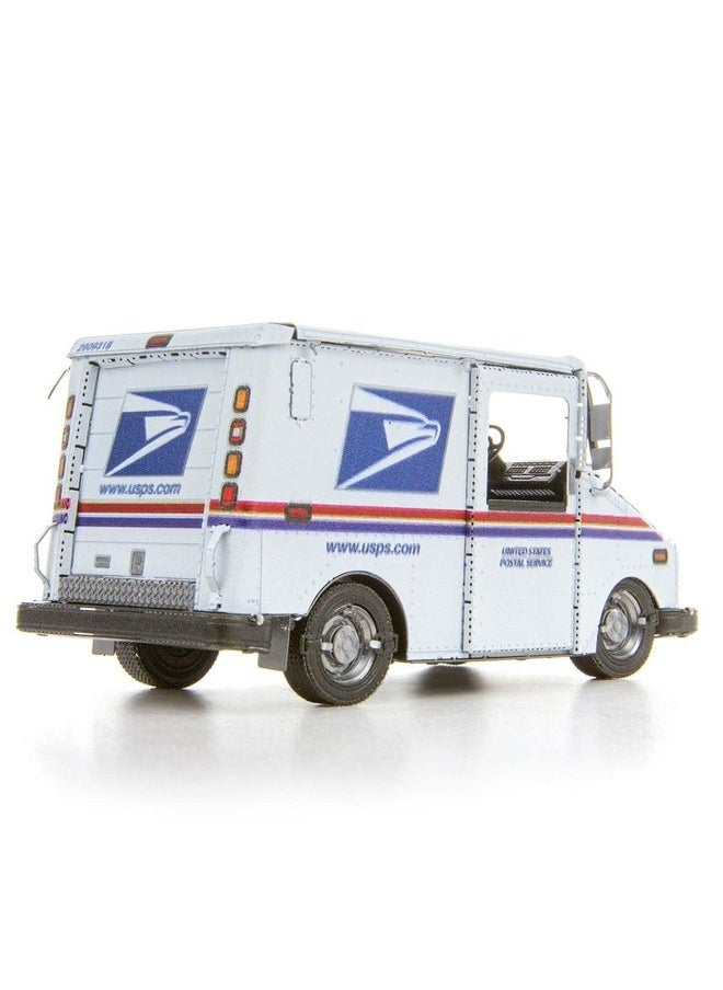 Fascinations Usps Llv Mail Truck 3D Metal Model Kit