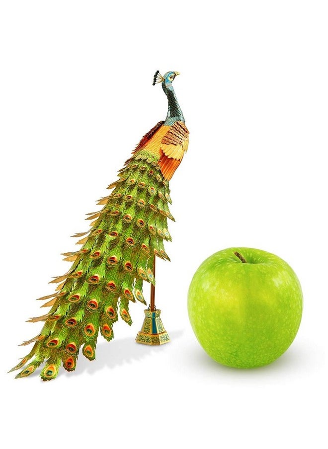 Iconx Peacock 3D Metal Model Kit