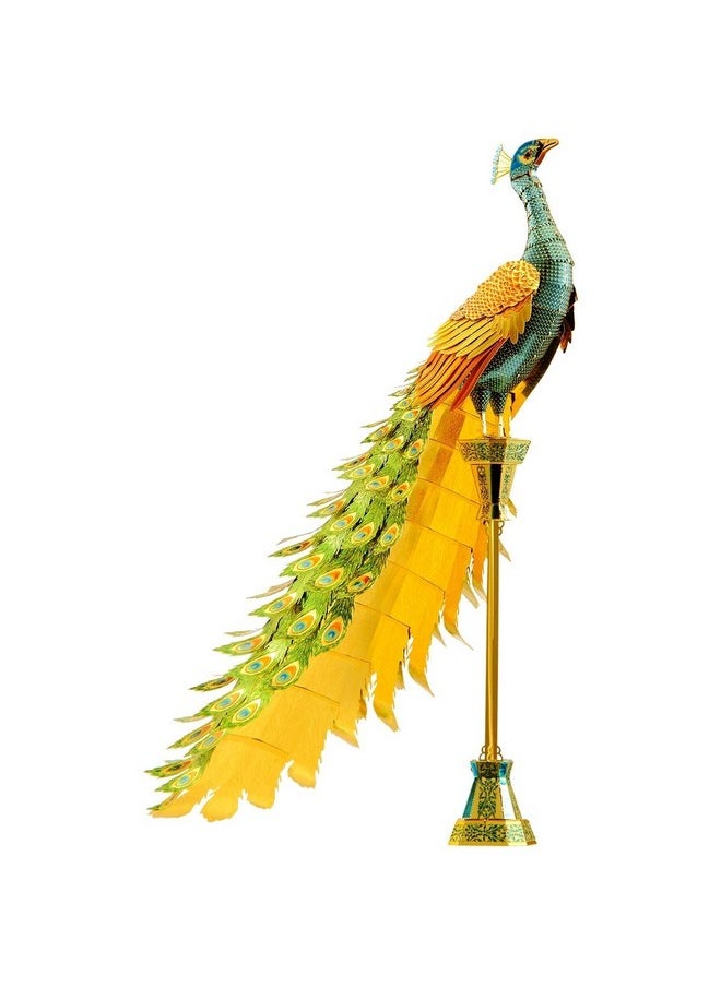 Iconx Peacock 3D Metal Model Kit