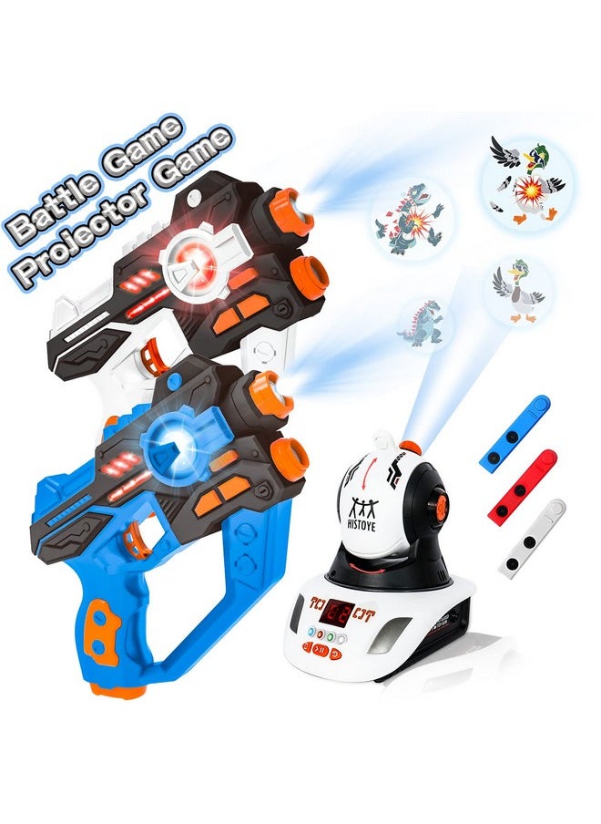 Laser Tag For Boys Age 8-12,Lazer Tag Game Set With Projector For Kids,Laser Tag Guns Set Of 2 Players,Gift For 6 7 8 9 10 11 12+ Year Old Boys Girls Indoor Outdoor Shooting Games Toys