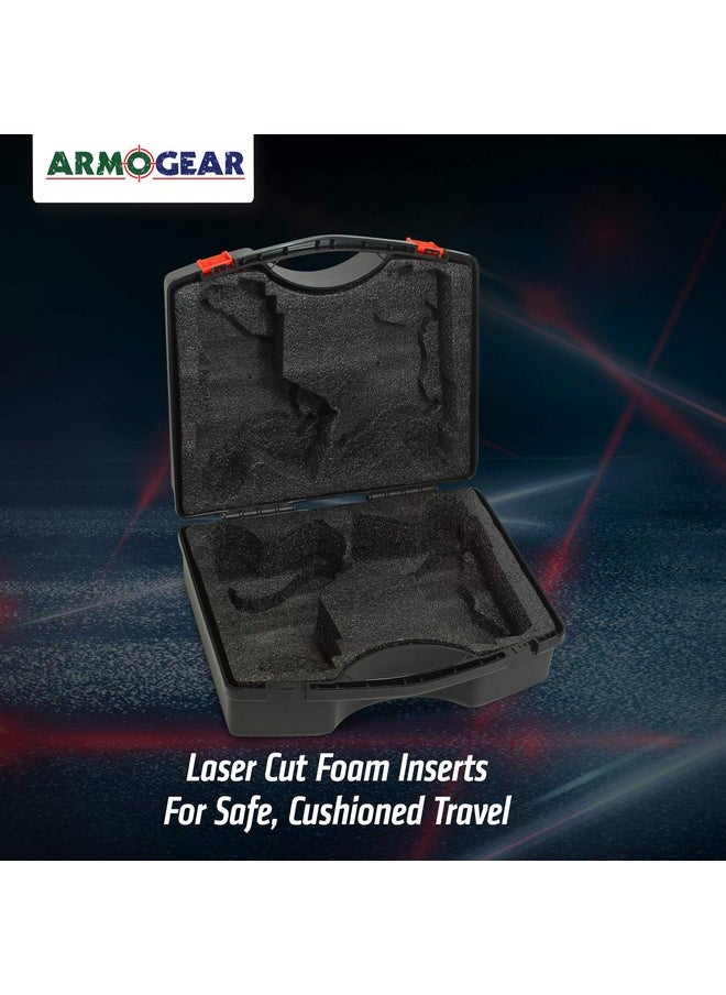 Laser Tag Carrying Case With Handle Laser Tag 4 Pack (Non-Rechargeable Only) | Perfectly Fits 4 Laser Battle Blasters & 4 Vests (Case Only)