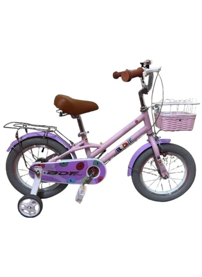 BDF Bicycle - Pink/Purple, 14Inch