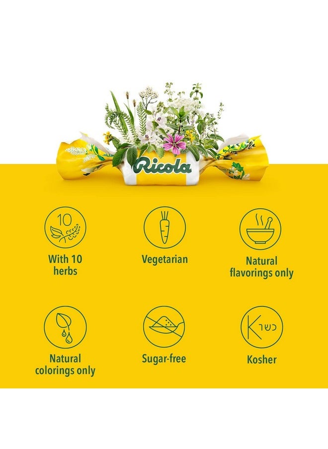 Throat Drops, Lemon-Mint, Sugar Free Bag Case By Ricola Usa (Pack Of 12 )