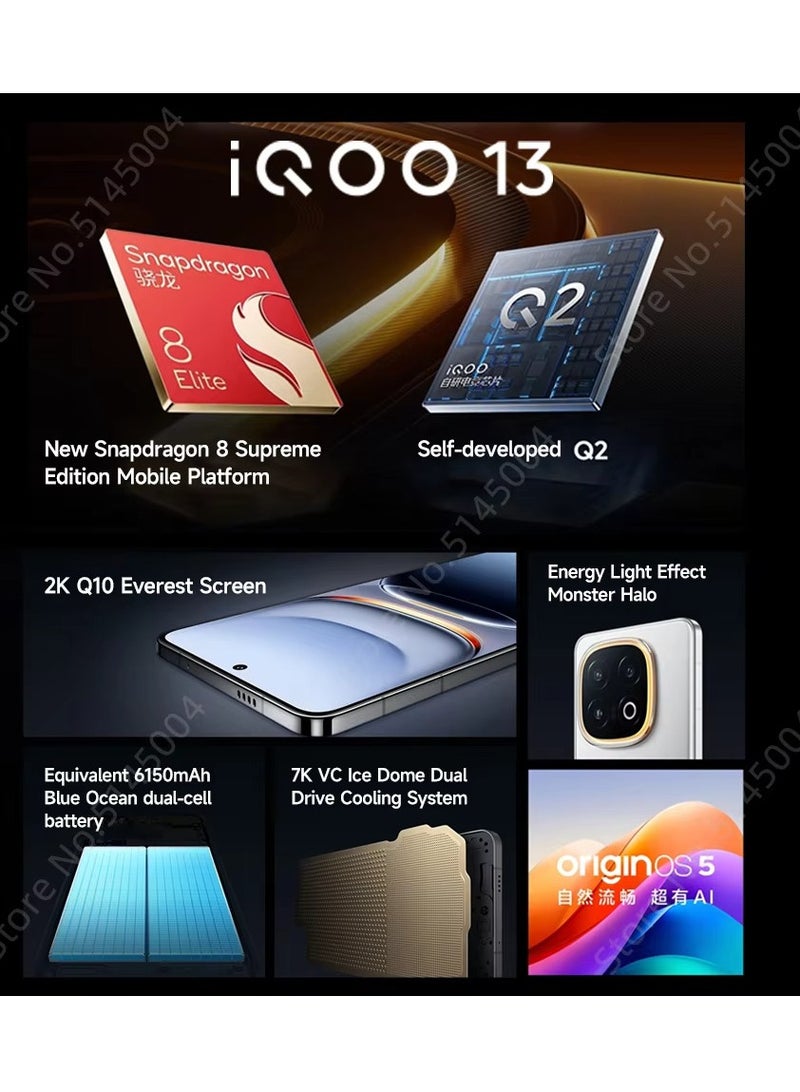 13 Mobile 16GB - 256GB Green 5G NFC Snapdragon 8 Elite Octa Core 6.82” Display 50MP OIS Triple Camera Smartphone 120W Fast Charger 6150mAh Battery with Google play Chinese version