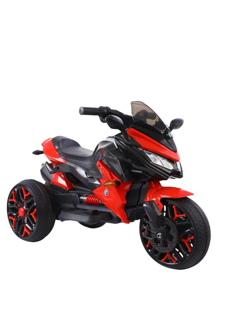 Lovely Baby LB 5188EL 12V Ride-On Bike for Kids - Red