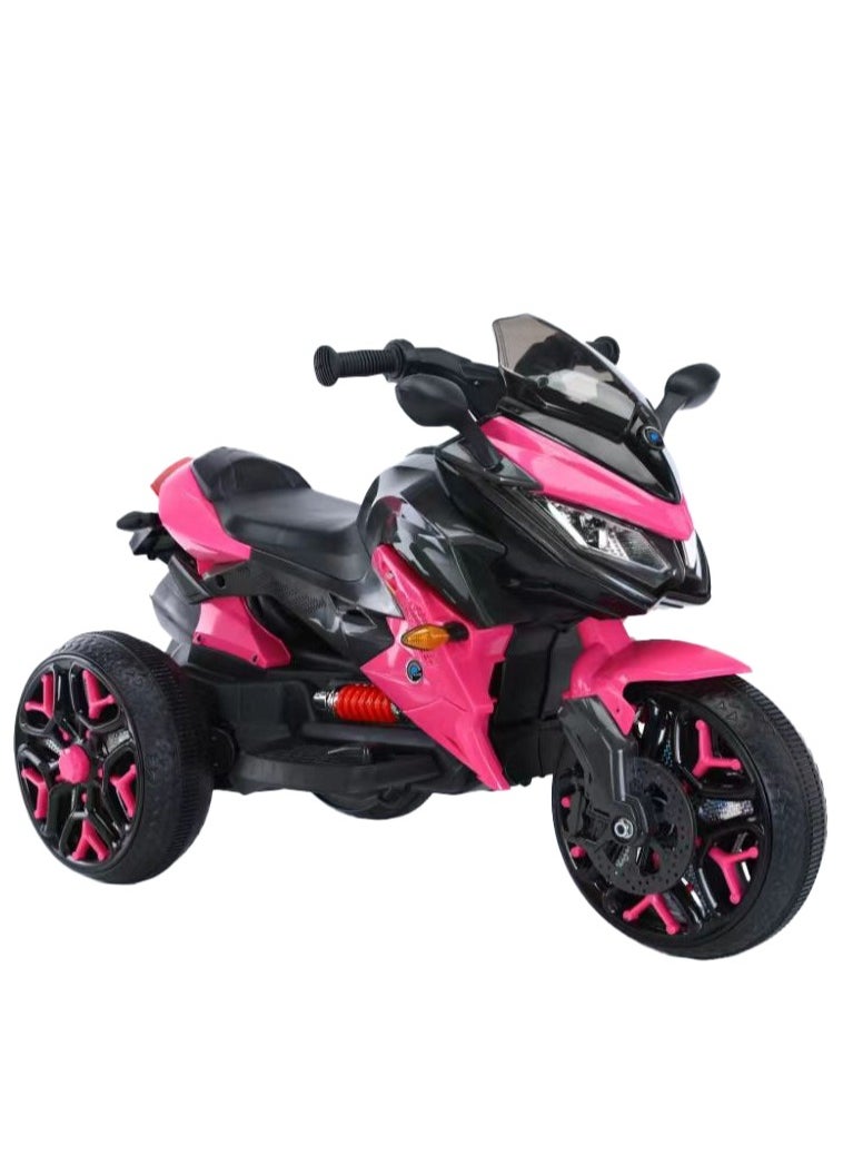 Lovely Baby LB 5188EL 12V Ride-On Bike for Kids - Pink