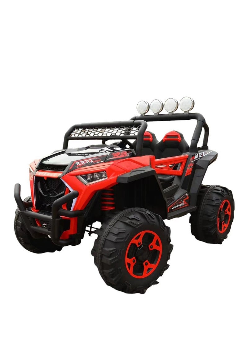 Lovely Baby Powered Riding Jeep LB 918L, Off-Road Remote Control Car - Red