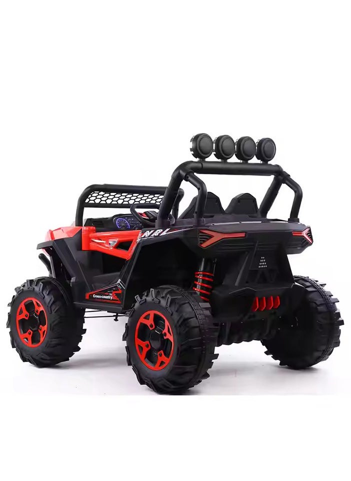 Lovely Baby Powered Riding Jeep LB 918L, Off-Road Remote Control Car - Red