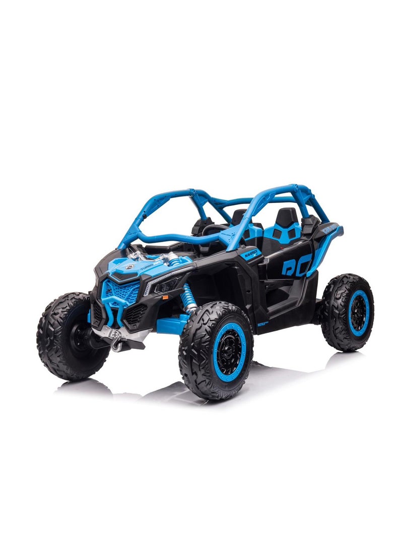 Lovely Baby LB 1000EL Battery Operated Ride-On Jeep for Kids - Blue