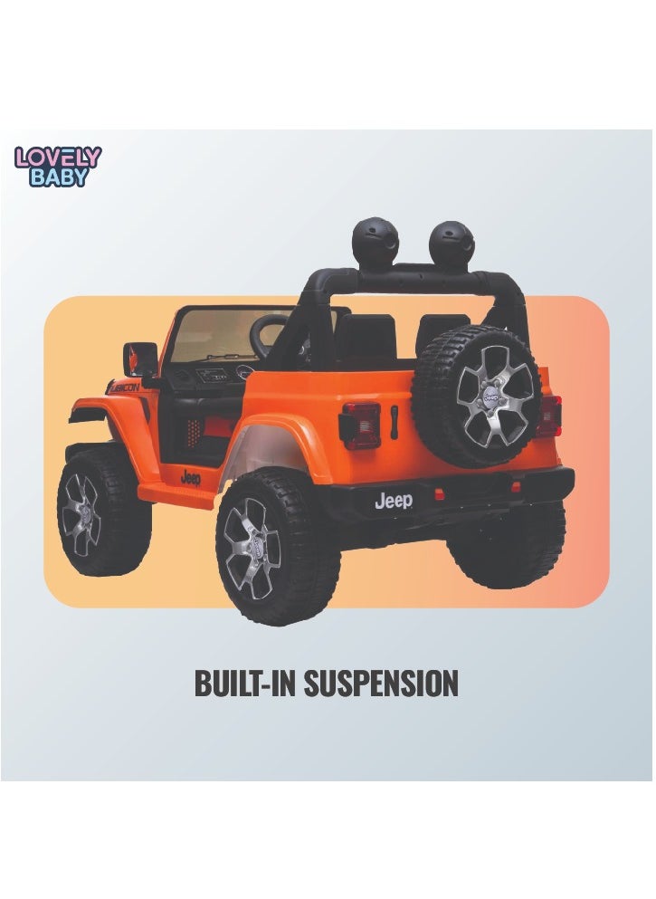 Lovely Baby Powered Ride on Jeep LB 555EL for Kids - Pink