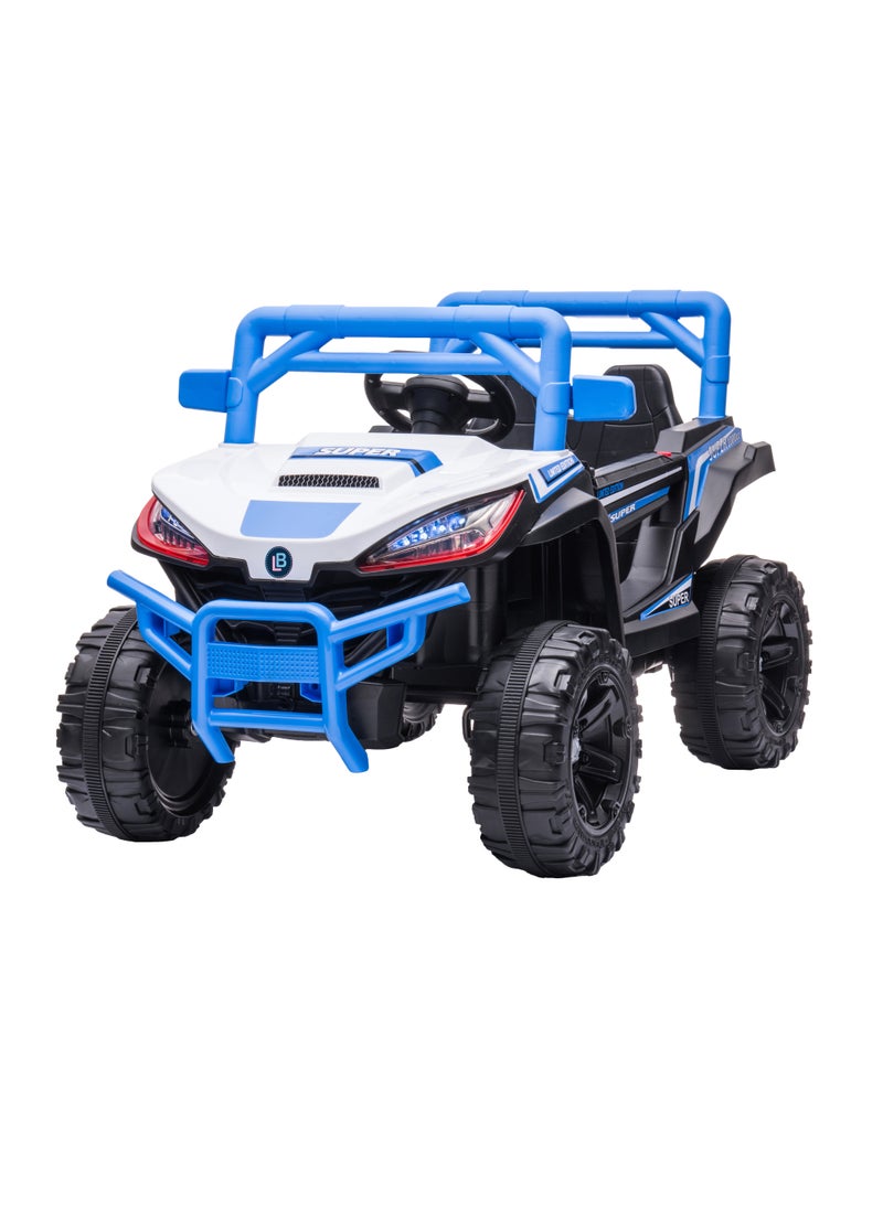 Lovely Baby LB 3090E Kids Battery Operated Ride-On Car/Jeep for Ages 1-4yr - Blue