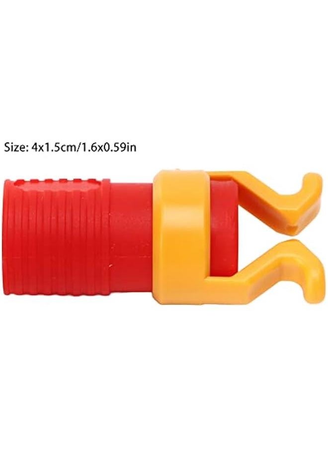 10PCS Screw Holder Clamp, ABS Screw Holder Clamp Fixing Set Screw Gripper Holding Tool for Woodworking, Bit Universal Fixing Sleeve for Fixing Screws(4X1.5Cm)