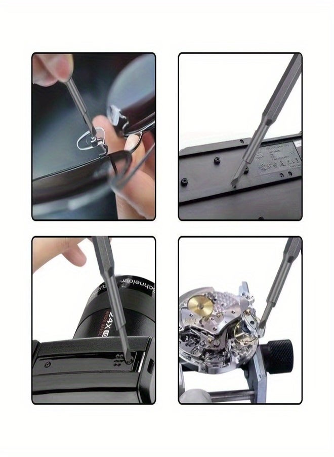 24 in 1 Phillips screwdriver tool set for dismantling mobile phones and computers, multifunctional repair batch head
