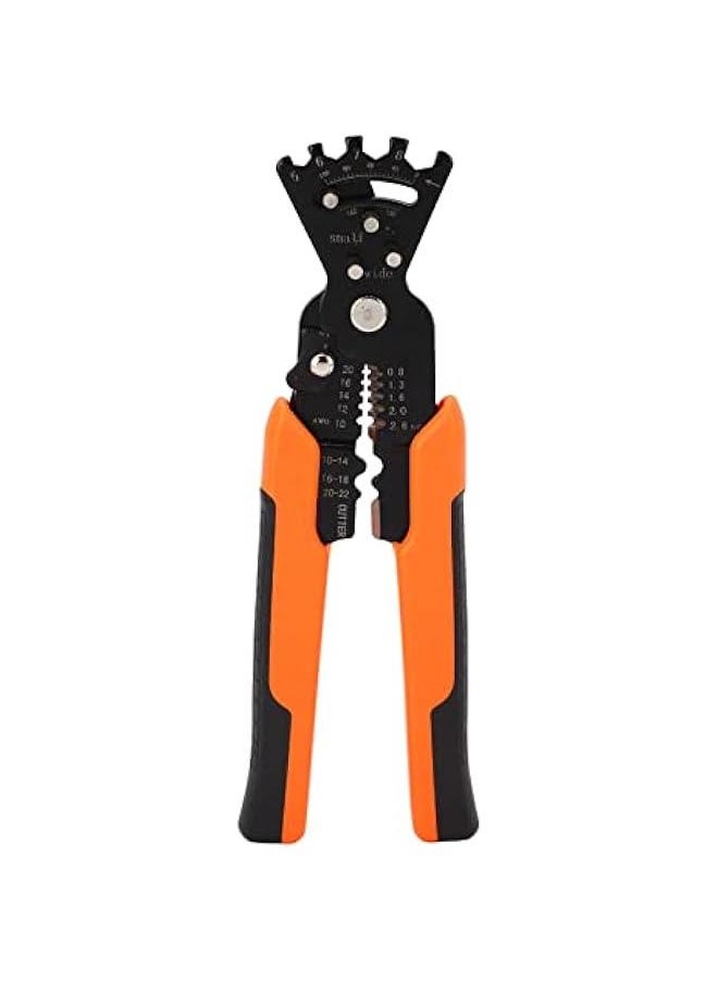 Multifunctional Electrician Wire Splitting Pliers with Wrench and Multi Angle Wire Bending Function, Ergonomic Non Slip Handle, Cable Stripping and Cutting Pliers for 5, 6, 7, 8 Wires