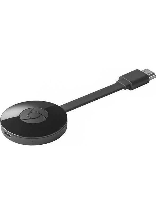 Chrome Cast 2 HDMI Streaming Media Player Black