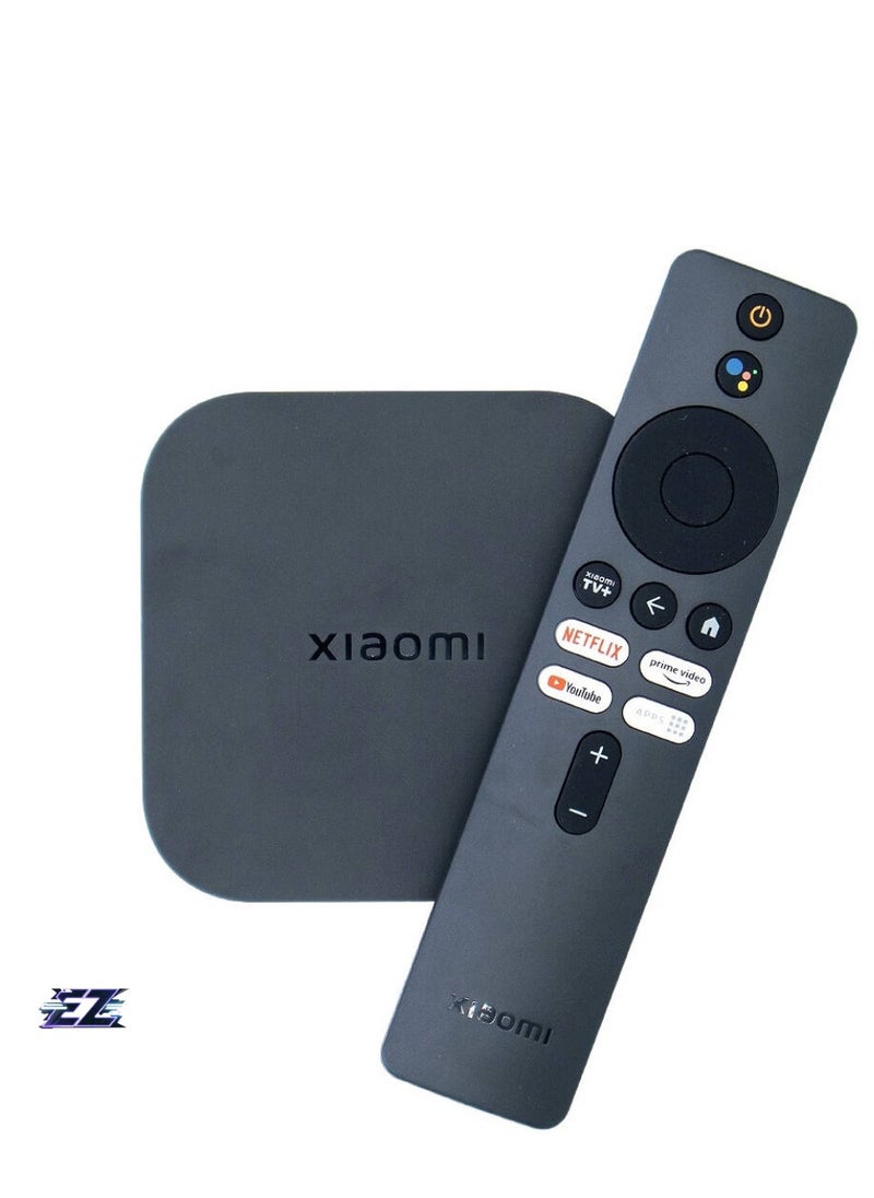 Xiaomi Mi Box S (2nd Gen) 4K Ultra HD Streaming Media Player, Quad-Core CPU, Google TV, Google Assistant & Remote, Dual-Band Connectivity, Black | MDZ-28-AA