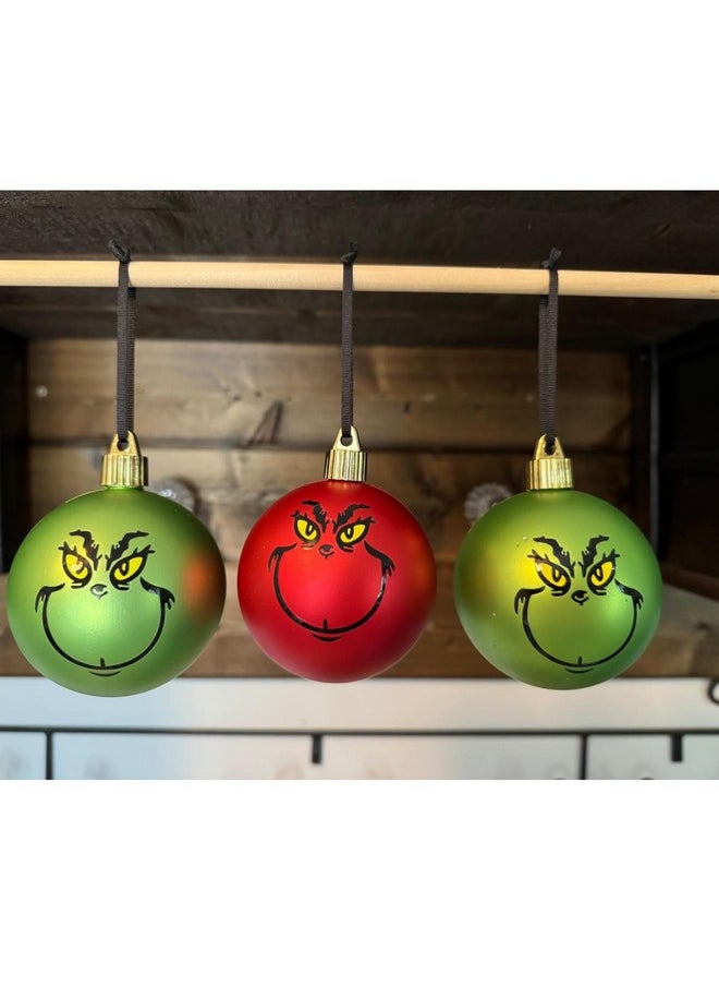 10 Pcs Christmas Decorations Stickers For Ornaments, Decals Vinyl Sticker, Christmas Decorations, Diy Sticker, Christmas Stickers For Home Project, Party Supplies(Yellow)