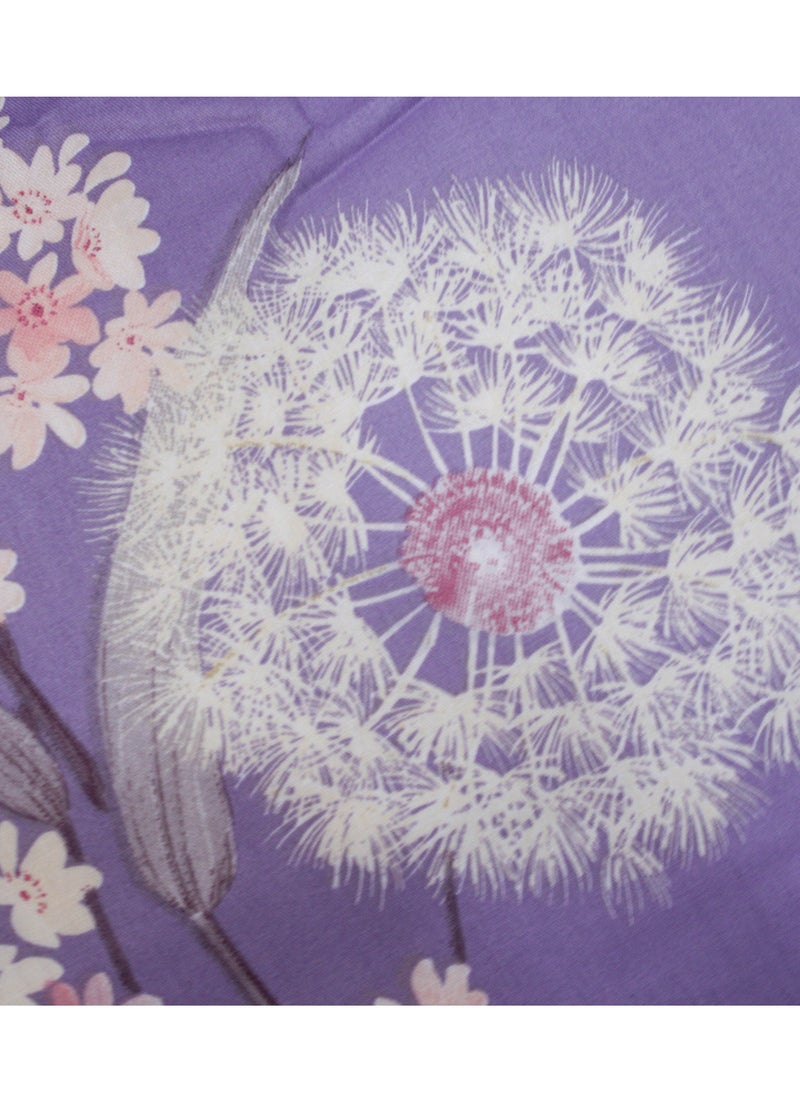 Refined Sulfur Cotton Lan Ting Ruo Meng Purple  200 * 230cm Bed Set of Four Pieces