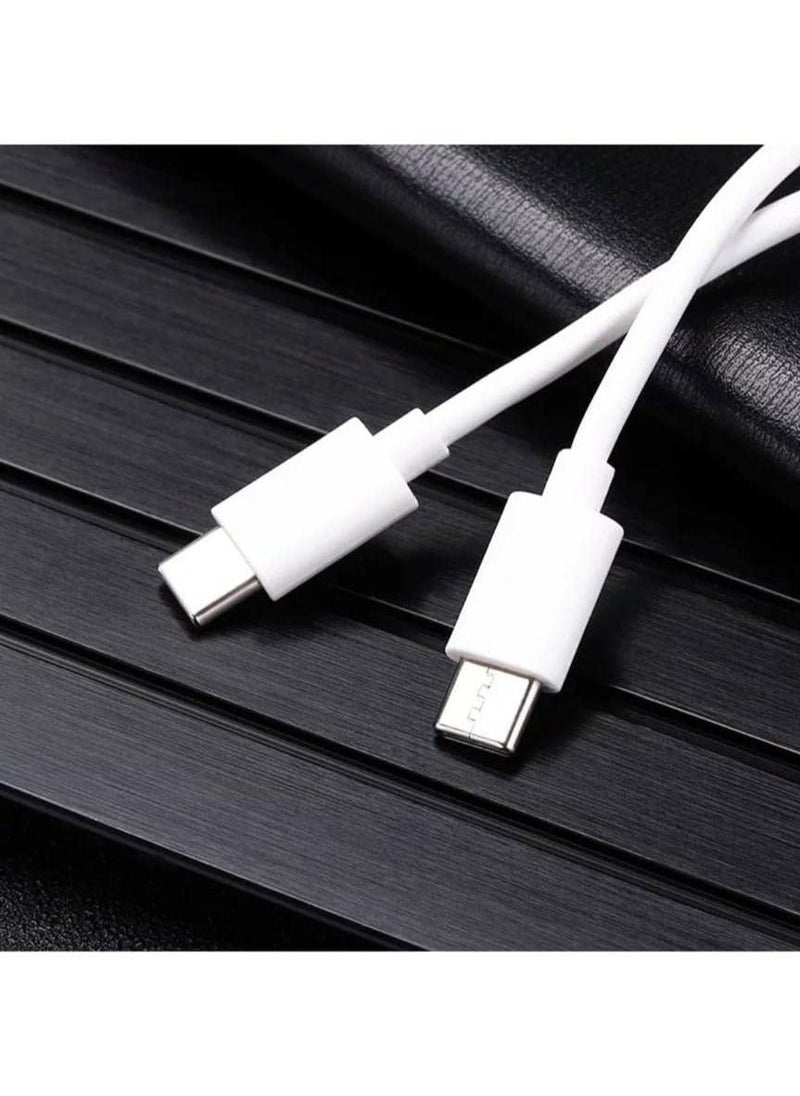 Power Flow USB C Cable 60W, USB-C to USB-C Cable 2 meter, USB C Charger Cable for iPhone 15, Mac Book Pro 2020, iPad Pro 2020, Switch, Samsung Galaxy S20 Plus S9 S8 Plus, Pixel, Laptops and lot more