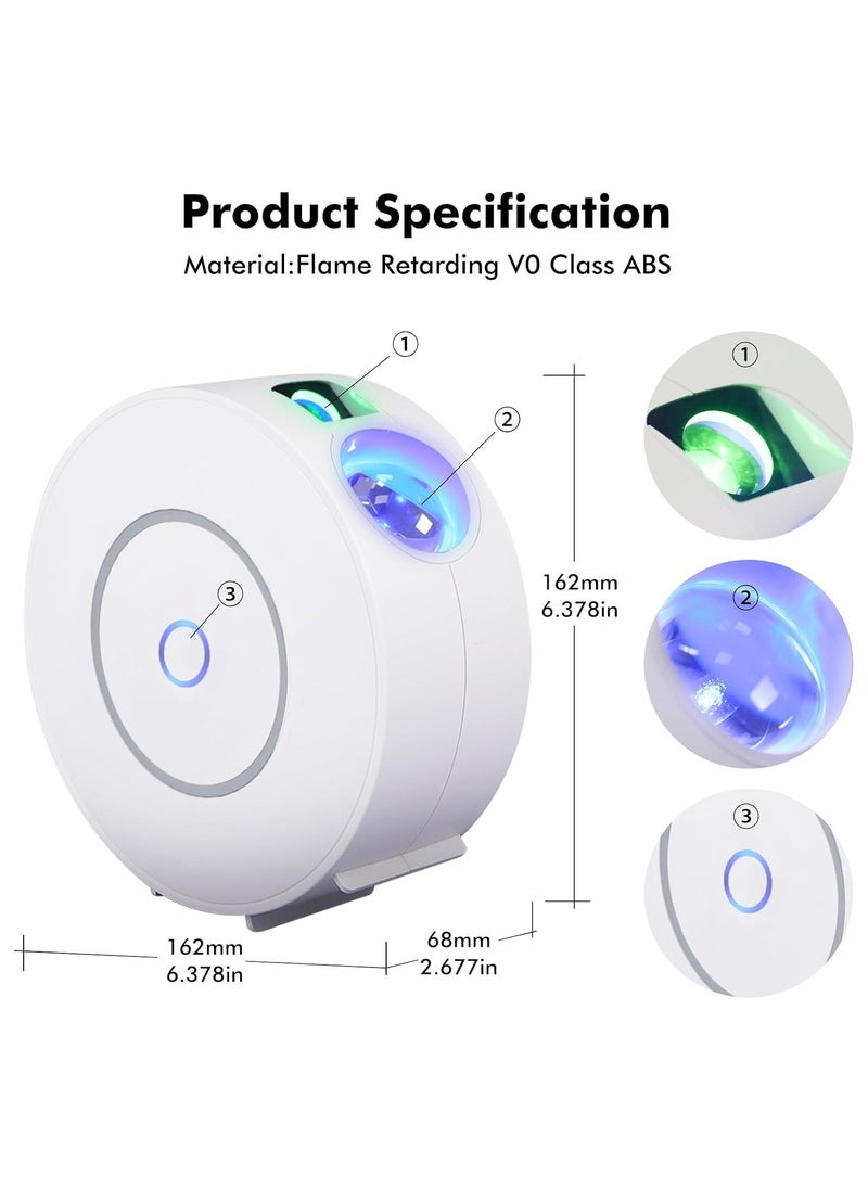 Smart Star Projector Light for Bedroom Control by Smart APP u0026 Voice Control Alexa and Google Home, 3D LED Projector Night Light with Nebula and Timing for Kids Bedroom Party Décor