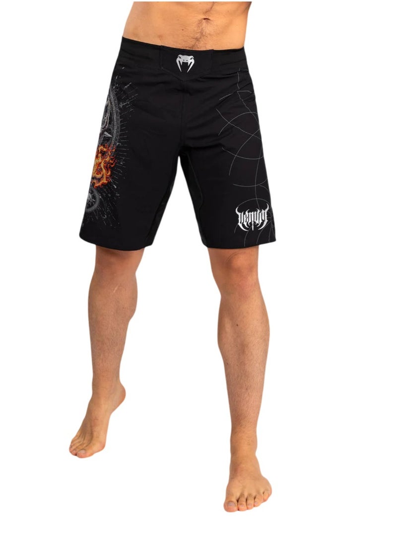 VENUM GLADIATOR 5.0 FIGHTSHORTS BLACK/SILVER