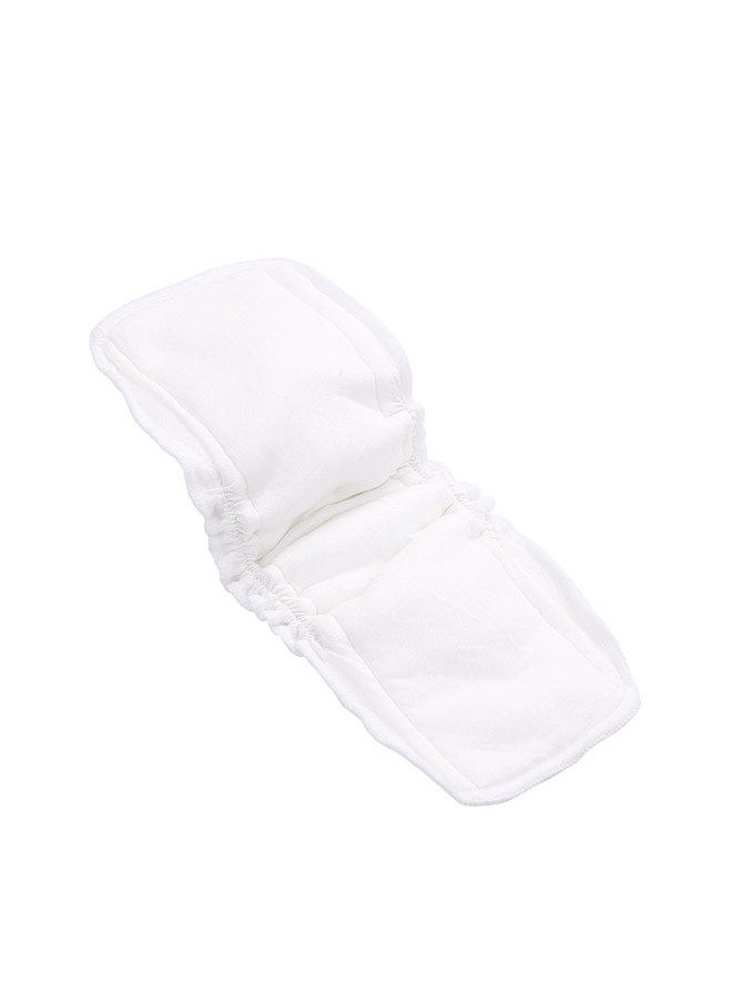 Washable Diaper Pad Pack of 5 Cotton Changing Pads Elastic Design Strong Absorbtion Soft & Breathable Diaper Mats for Baby Infants Toddlers