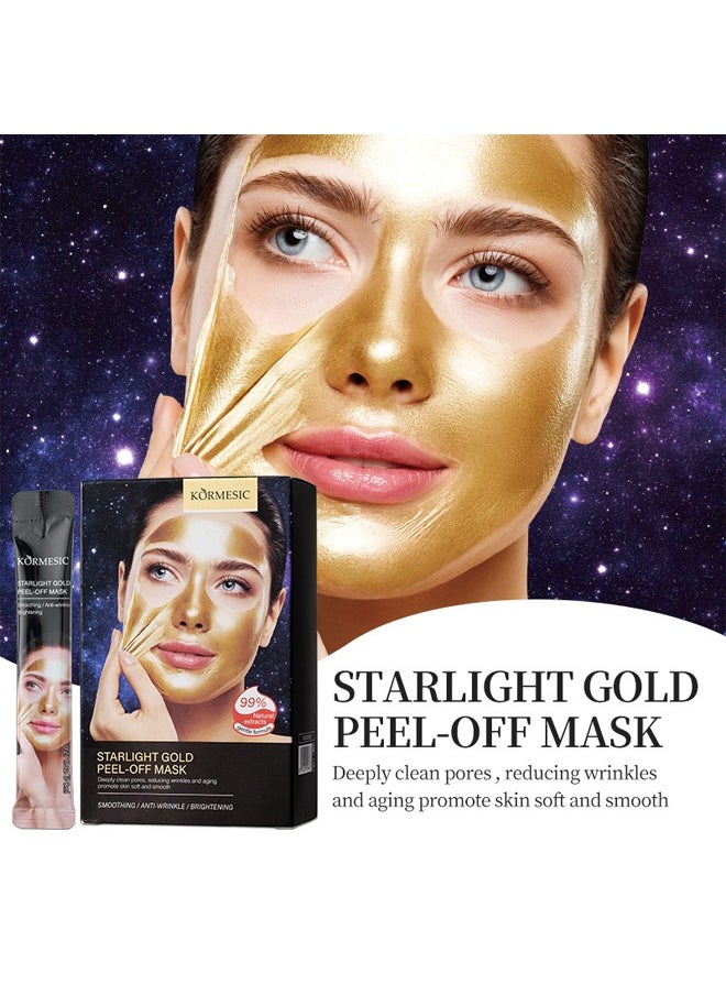 20 pieces of Star Shine Golden Peel facial mask