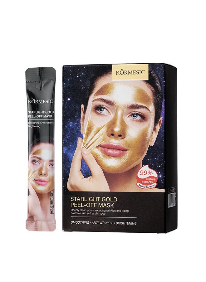 20 pieces of Star Shine Golden Peel facial mask