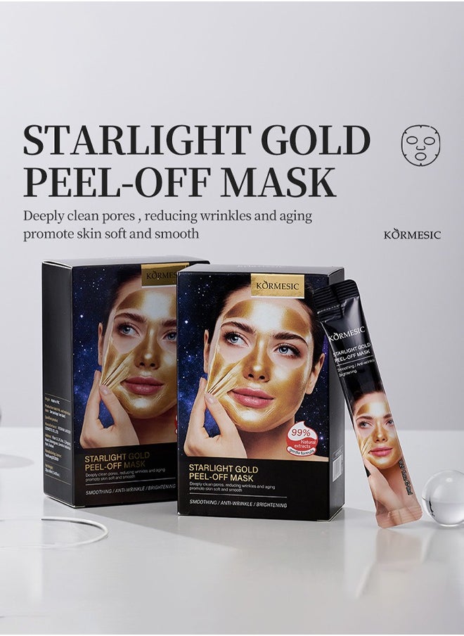 20 pieces of Star Shine Golden Peel facial mask