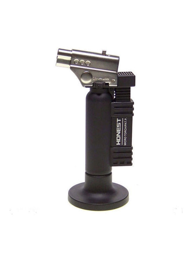 Lighter Torch flame for workshop Tools and Coals Black 16X8.8X6.4cm