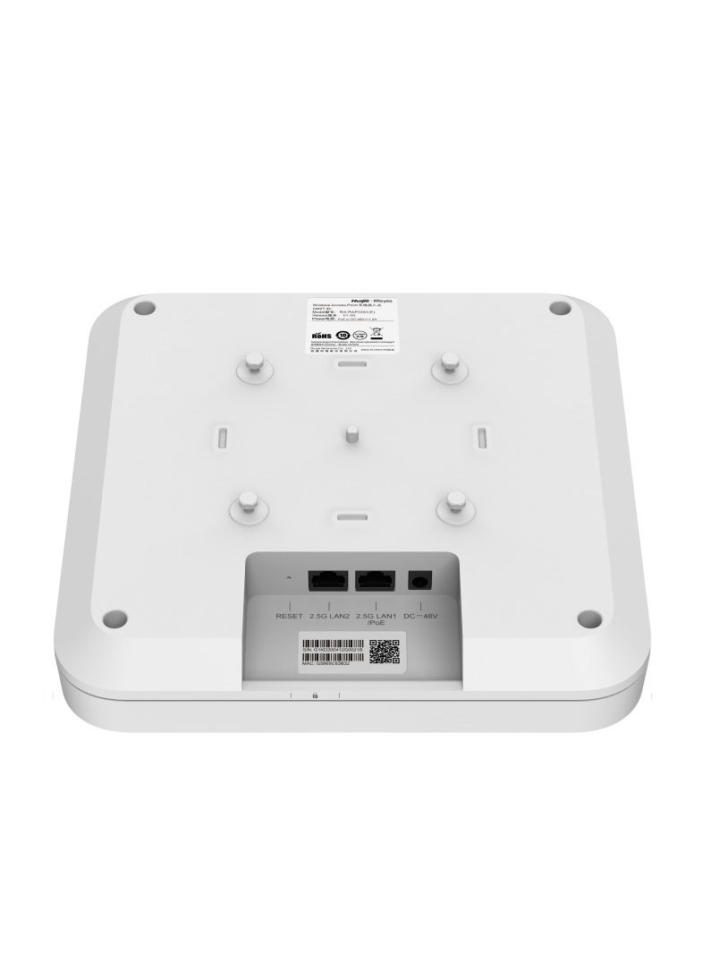 RG-RAP2260(H) Reyee Wi-Fi 6 AX6000 High-density Multi-G Ceiling Access Point