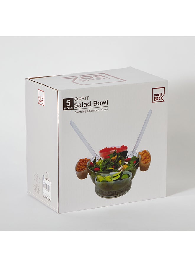 Orbit Salad Bowl with 4 Cups 41 cm