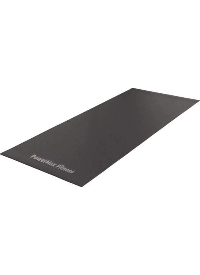 PowerMax Fitness PMM-09 Exercise Equipment Mat for Home-Gym, Treadmill Mat with High Density, Super-Tough, Insulated from Electric Shock, Protects Flooring/Surface, Anti-Slip, Easy to Clean Mat(Black)