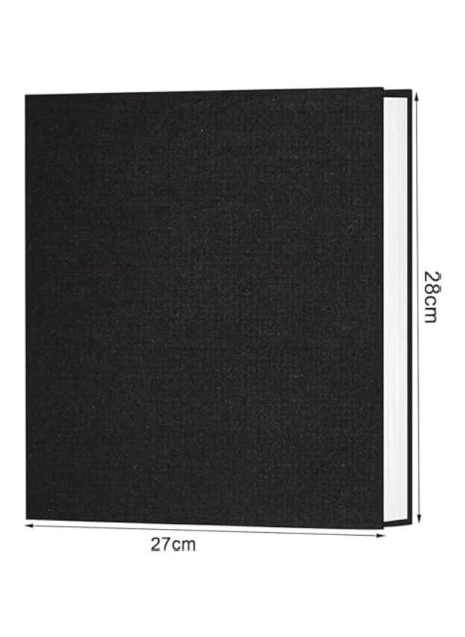 Photo Albums, Extra Large Capacity Family Wedding Picture Albums Photo Book, Magnetic Self-stick Photos Hand Made DIY Albums, Memory Book Holds 3x5, 4x6, 5x7, 6x8, 8x10 Inch Photos (Beige)