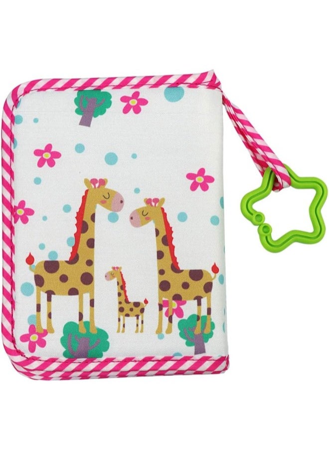 Baby Photo Album First Photo Album Soft Cloth Photo Book Album (Red)
