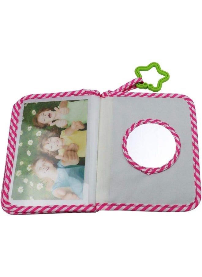 Baby Photo Album First Photo Album Soft Cloth Photo Book Album (Red)