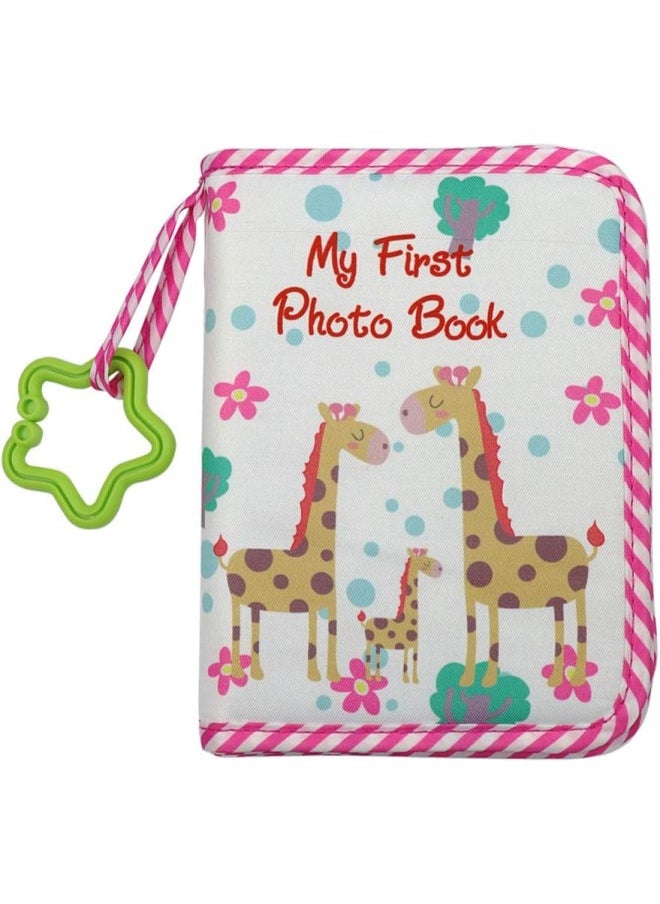 Baby Photo Album First Photo Album Soft Cloth Photo Book Album (Red)