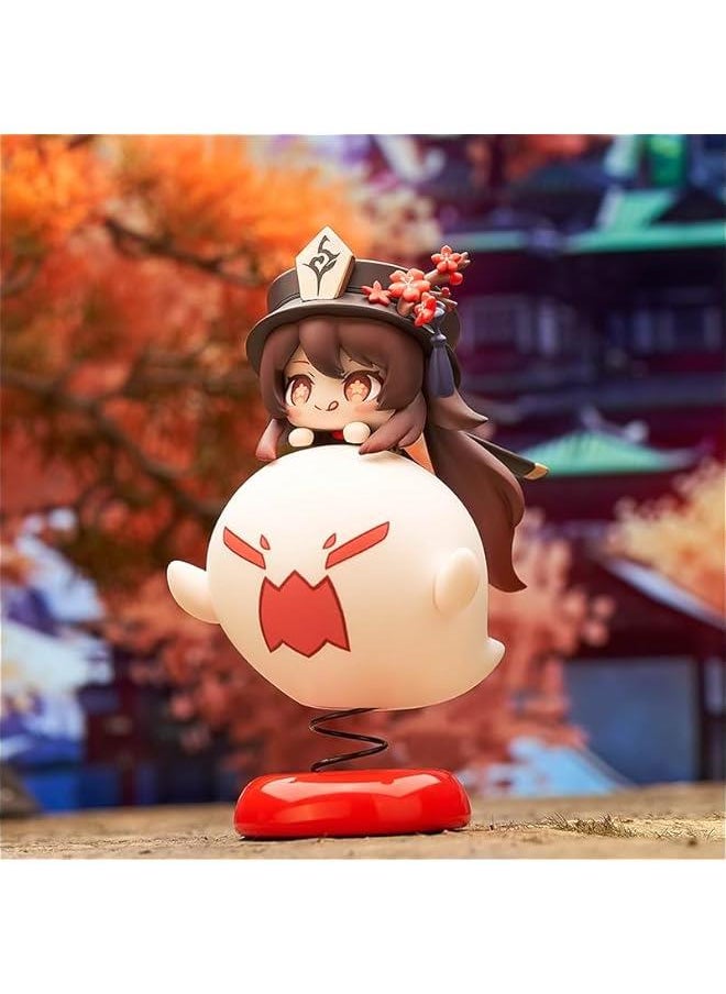 Springy Hu Tao Chibi Figure