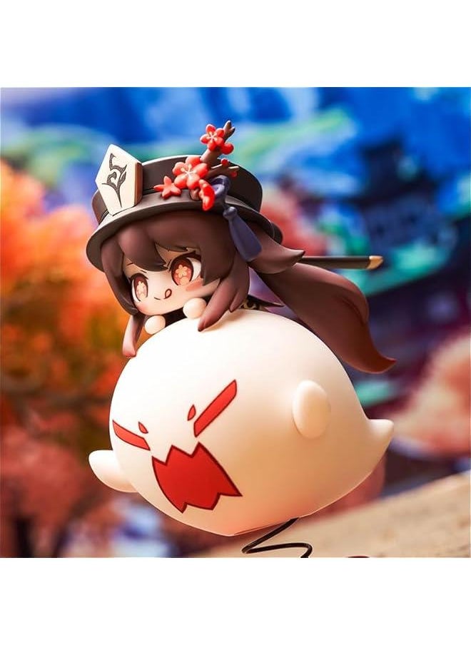 Springy Hu Tao Chibi Figure