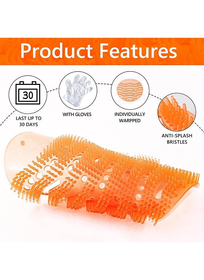10 Packs Urinal Screens Deodorizer, Urinal Cake Anti-Splashu0026Odor Freshener – Ideal for Hotels，Schools, Bathrooms, Restrooms, Office.(Orange) ﻿