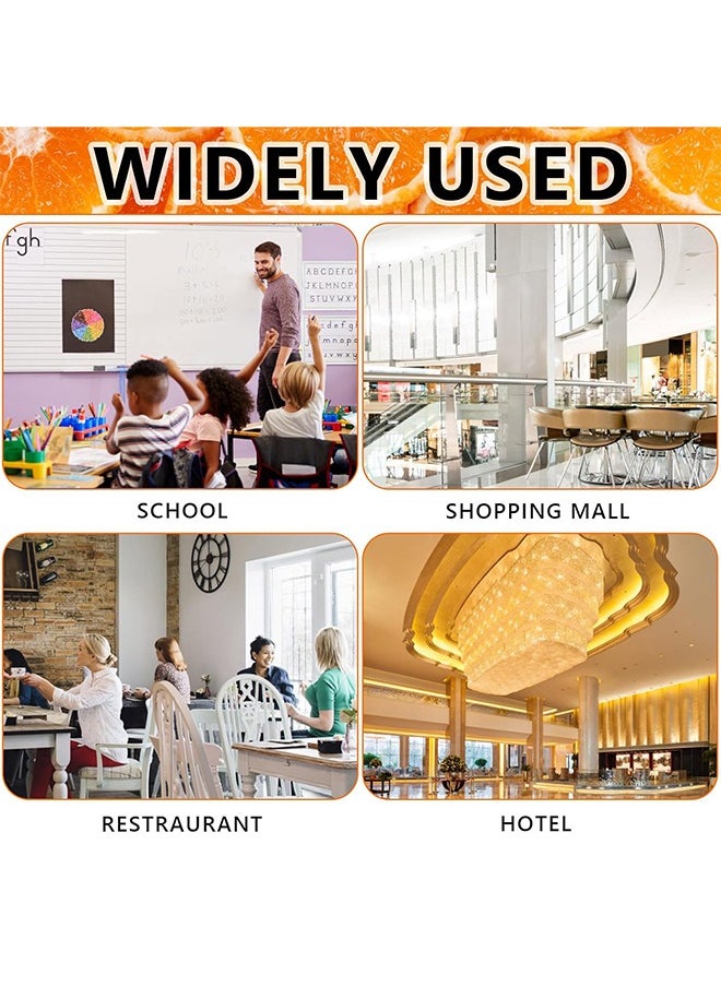 10 Packs Urinal Screens Deodorizer, Urinal Cake Anti-Splashu0026Odor Freshener – Ideal for Hotels，Schools, Bathrooms, Restrooms, Office.(Orange) ﻿