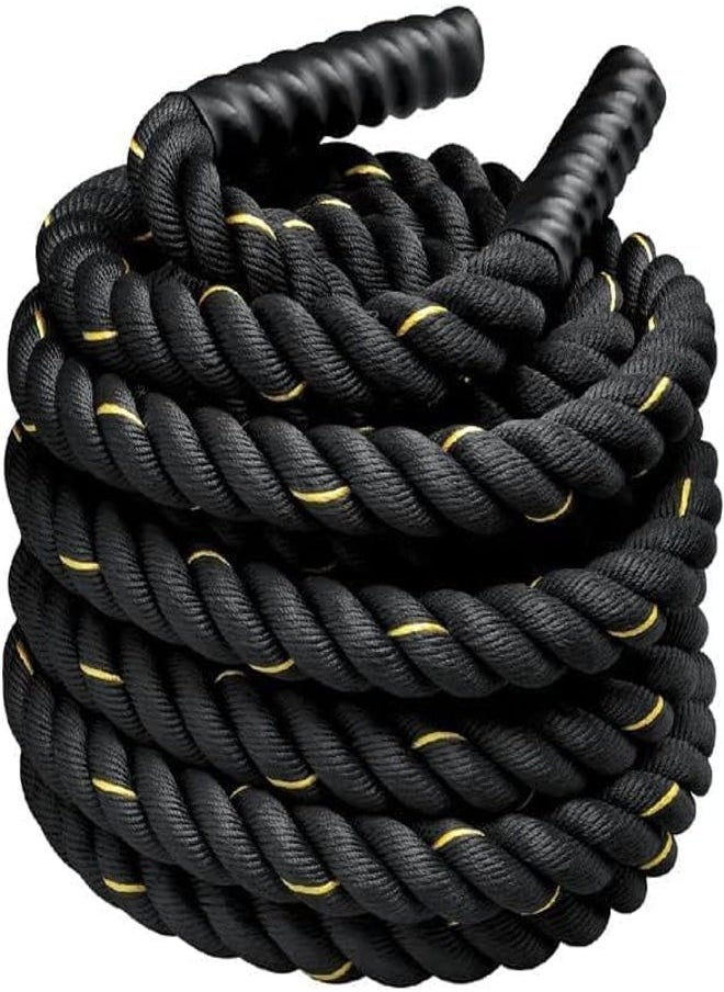 38MM Diameter Exercise Training Rope, Workout Ropes for Core Strength, Home Gym & Outdoor Workout ( 9m)