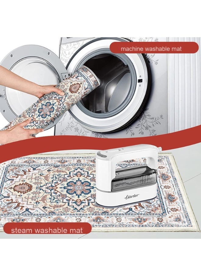 Durable Non-Slip Crystal Velvet Area Rug for Home