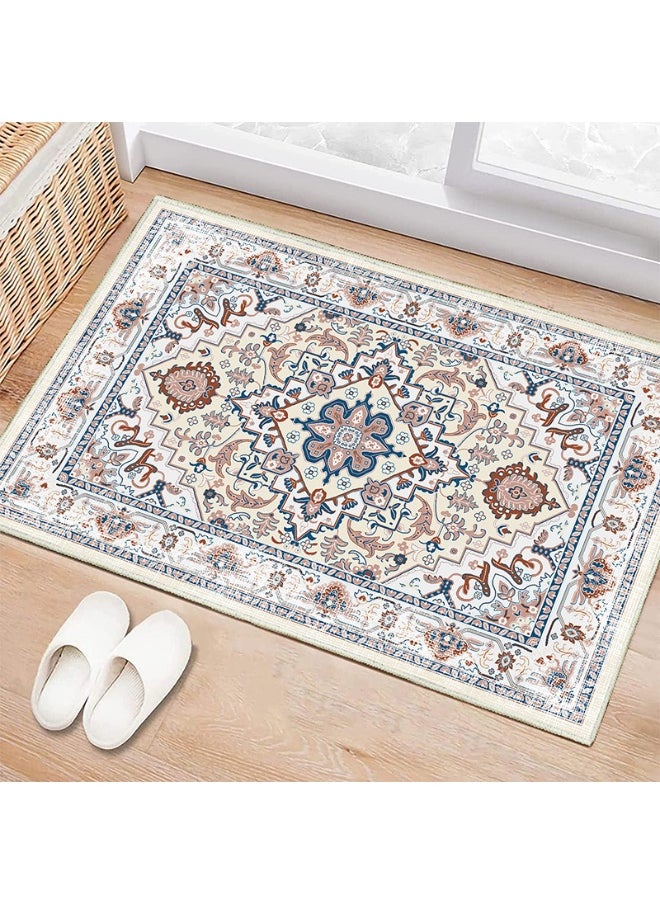 Durable Non-Slip Crystal Velvet Area Rug for Home
