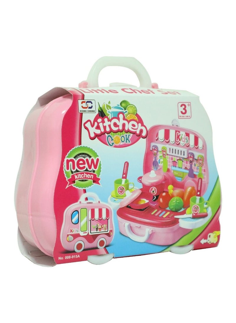 Kitchen Playset For Kids Ages 3+