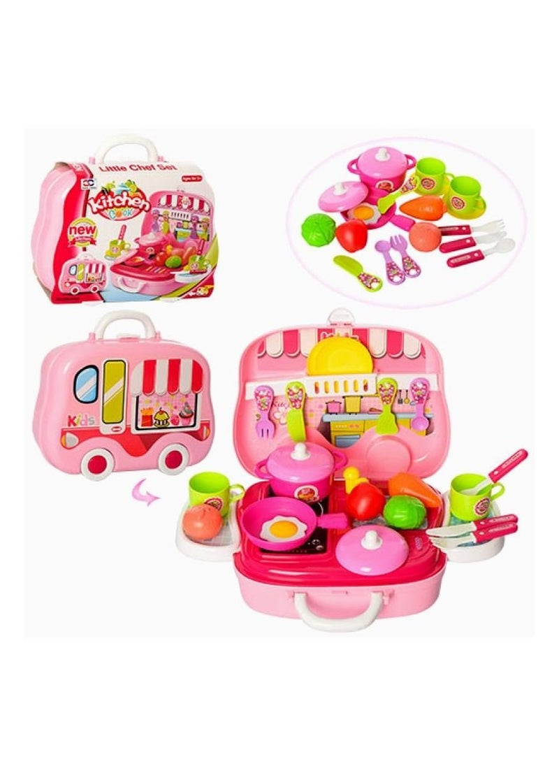 Kitchen Playset For Kids Ages 3+