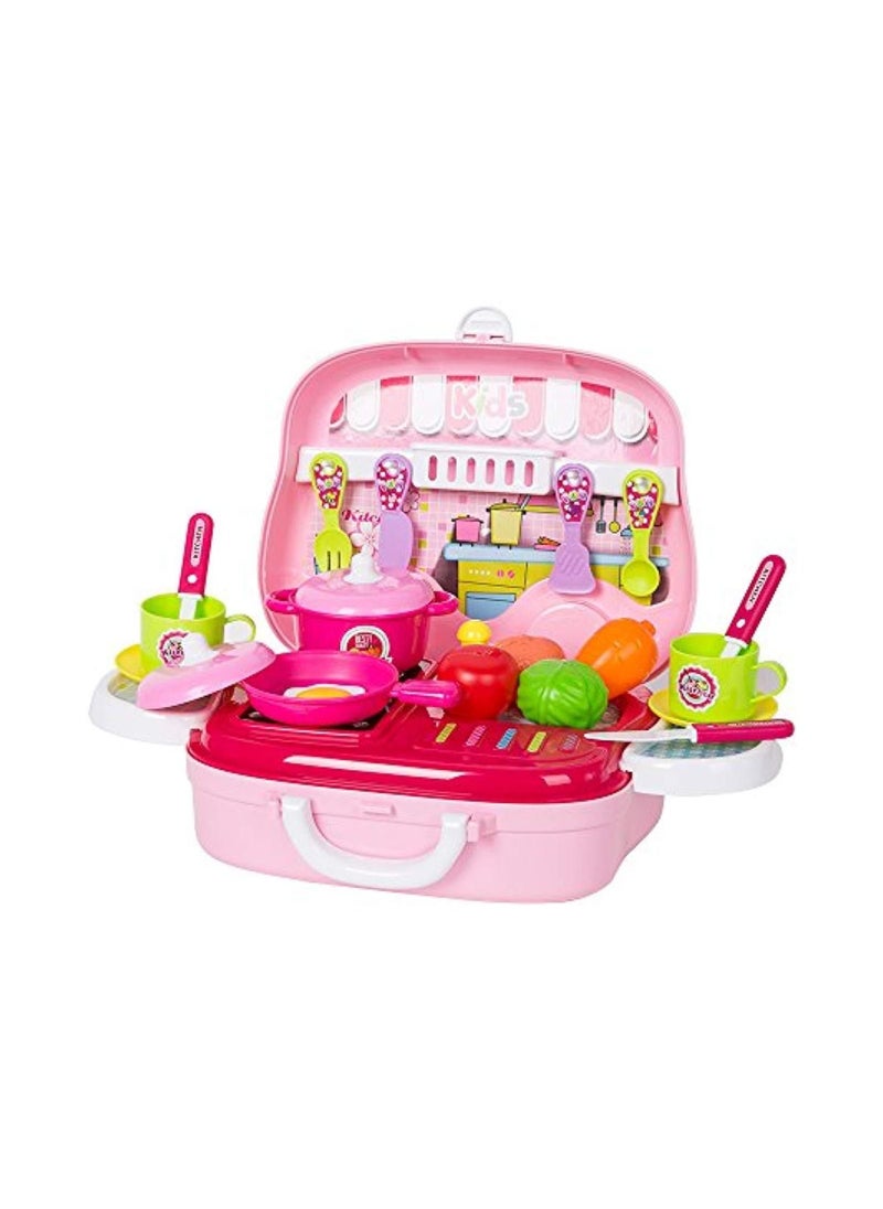 Kitchen Playset For Kids Ages 3+