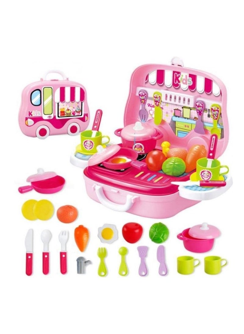 Kitchen Playset For Kids Ages 3+